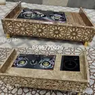 منقل كبير 120 سم مع هيتر ومنقل وسط 1 متر جديد غير مستعمل