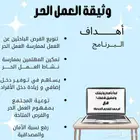 اصدار وثيقة عمل الحر