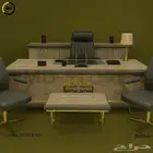 مجموعة مكاتب خشبية كاملة للمكاتب الإدارية