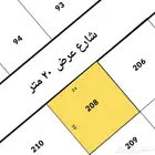 ارض للبيع سكنية خليص البريكة مساحة 720 م