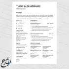 تصميم سيرة ذاتية احترافية CV ATS