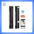 قفل باب المنيوم ذكي مع كاميرا انتركوم متوفر تركيب