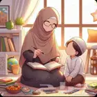 محفظه قران بالتجويد والاحكام للاطفال والنساء خبره عن بعد