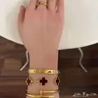 اسواره نسائي طقم ثلاث قطع مع الخاتم