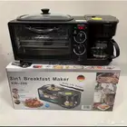 آلة إفطار كهربائيه متعددة الوظائف 3في 1مع صانع قهوه