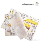 ورق ساندويش مطبوع بتصميك الخاص