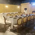 حفلات ومناسبات الرياض كوش افراح جميع انواع الكراسي طاولات