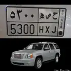 للبيع لوحة مميزة (ح ص ه 5300)