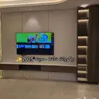 بديل الشيبورد وارفف خشب شامل الاناره ديكورات شاشه