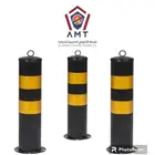 Road warning post