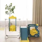 مرجيحه مع زحليقه شكل سياره