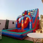 ايجار ملعب صابوني زحليق نطيطات