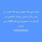رقم شبه مميز من زين