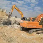 هدم مباني حفر اراضي ترحيل مخلفات