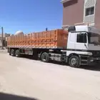 تريله شبك لنقل البضئع لأنحى المملكه