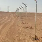 شبك مزرع وملاعب وراضي ومحميات
