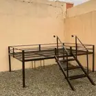 دكه في 2في3 وخزان حديد مربع