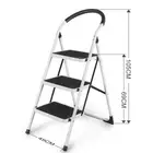 سلم قابل للطي بثلاث خطوات شكل جميل وعملي للبيع في مكة