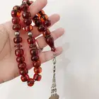 سبحه فاتوران محشر بورق الذهب 33 خرزه