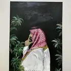 لوحه  محمد بن سلمان