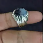 خاتم فضه 950 عقيق شجري