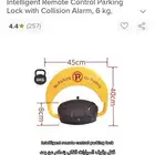 Parking lock with 2 sets of keys