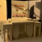 طاولة استقبال كوش طاولات طعام مداخل ممرات