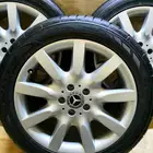 جنوط مرسيدس بانوراما 2012 S class مع كفرات نظيفه