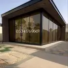 ساندوتش بانل ملاحق اسمنت بورد ترميم وتشطيب مباني