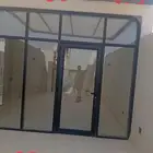 شبابيك ابواب المنيوم زجاج واجهات استركشر..