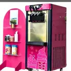 تاجير الة ايسكريم والة فشار الة بان كيك وغزل البنات وذرة