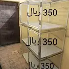 تفصيل قفص حديد الدمام قط ببغاء كروان روز