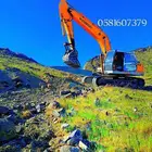 بوكلين للايجار وقص الاراضي