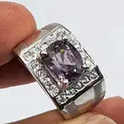 خاتم حجر الاسبينال السيرلانكي بشهادة