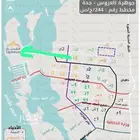 للبيع قطعه ارض في مخطط المروج الجز الغربي مساحة 900م شارع 32