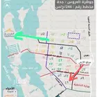 للبيع نصف ارض بمخطط جوهرة العروس حي النجمة 1ع مساحة 450م