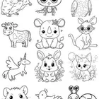 دفتر تلوين و كتاب الحروف الانجليزية