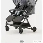 عربه أطفال توأم شبه جديدة