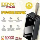 Denx Power Bank 60 mah .. 22.5 watt Fast Charge.