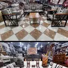 جديد و رخيص طقمين امل راسي وجلسات وطاولات وغطاءخشبي