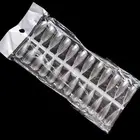 120 قطعة   الحزمة أظافر صناعية نصائح مسمار الفن البولندية