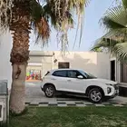 هونداي كريتا 2023 الون الخارجي ابيض