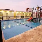 شاليهات بالعاب مائية ومسبح للايجارالسنوي الرمال