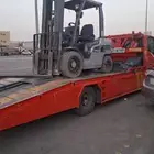 تأجير رافعات شوكية وكرينات وبوبكات المزاحمية