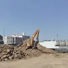 بوكلين للاجار حفر اراضي تكسير جبل ترحيل مخلفات داخل المدينه