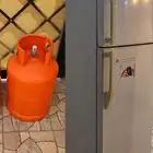 ثلاجه واسطوانة غاز