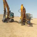 بوكلين للايجار حفر وتشويه ارض تكسير صخور