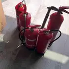 refilling fire extinguisher