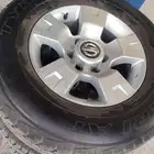 طقم جنوط فتك 17 مع كفرات صيني دعسه بريجستون