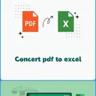 تحويل ملف pdf إلى ملف Excel
